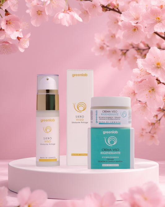 Crema Viso + Siero viso Antiage - TRATTAMENTO ANTIETA PER PELLI MISTE E SENSIBILI