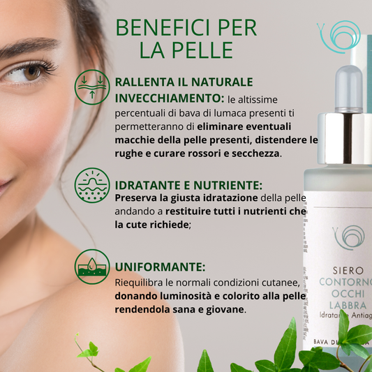 Bava di lumaca pura 200ml con Nebulizzatore spray per Cabina