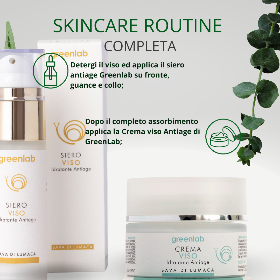 Siero viso Antiage - Ad alta concentrazione di bava di lumaca