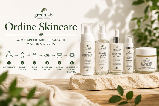 Ordine Skincare: Come Applicare i Prodotti Mattina e Sera