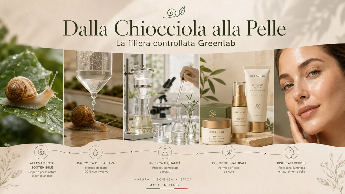 Dalla Chiocciola alla Pelle: Come Nasce un Cosmetico alla Bava di Lumaca Greenlab
