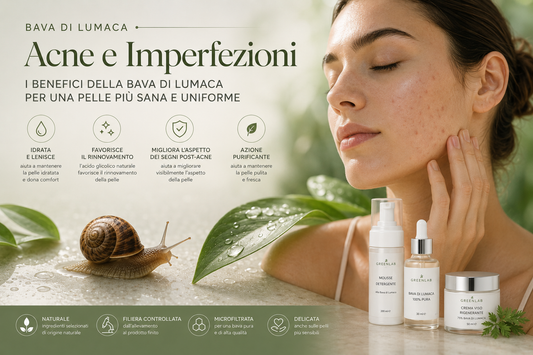 Bava di Lumaca per l'Acne: Funziona Davvero? Benefici, Proprietà e Come Utilizzarla
