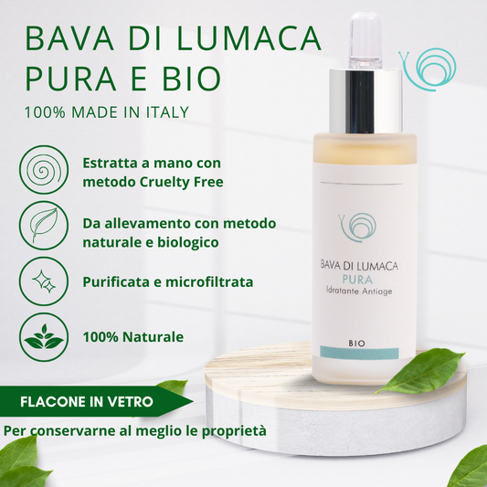 Bava di lumaca pura - 50ml SPRAY - per tutti i problemi della pelle