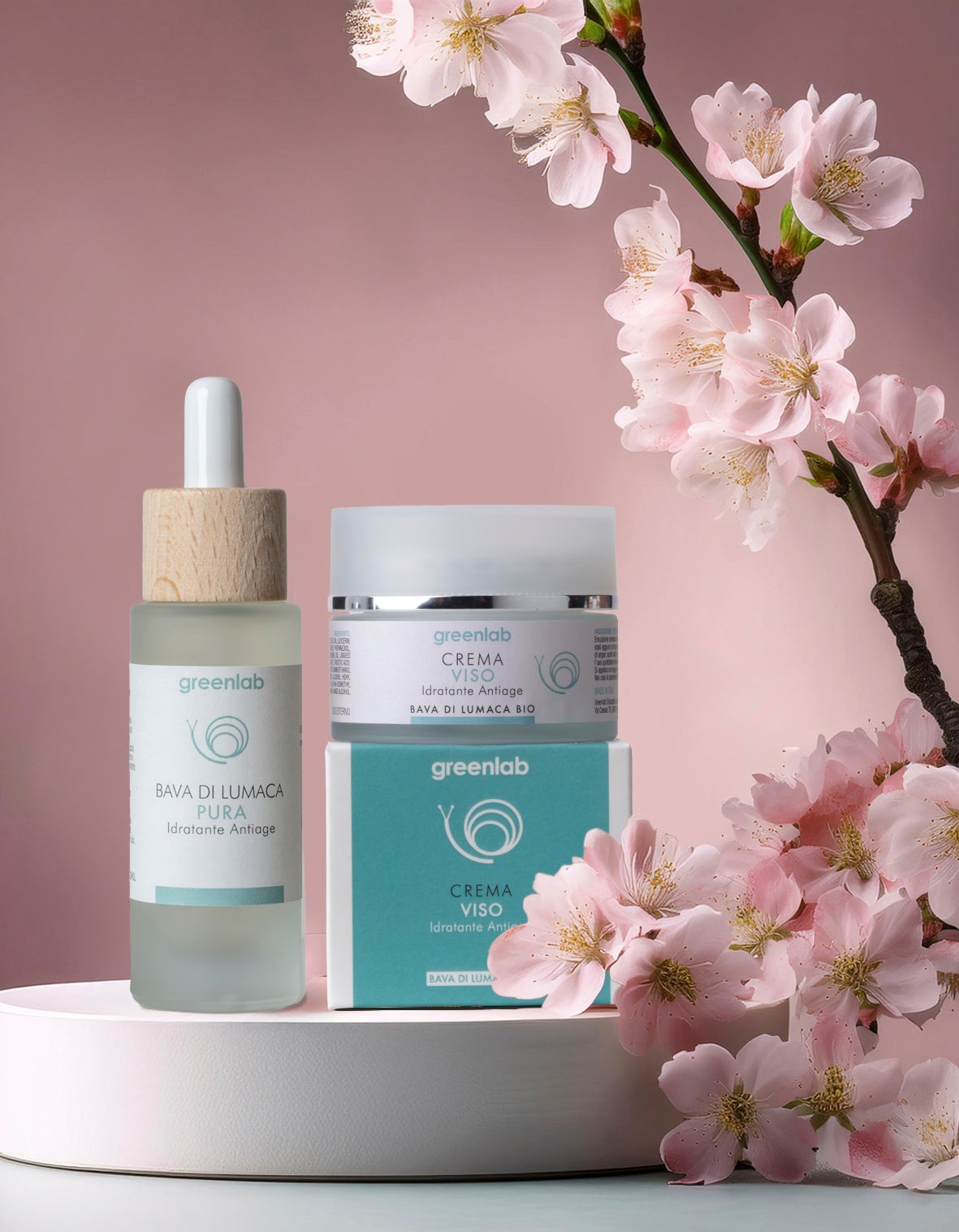 Crema viso Idratante Antiage + Bava Pura al 100% - LA BASE DELLA SKIN CARE PER TUTTI I TIPI DI PELLE