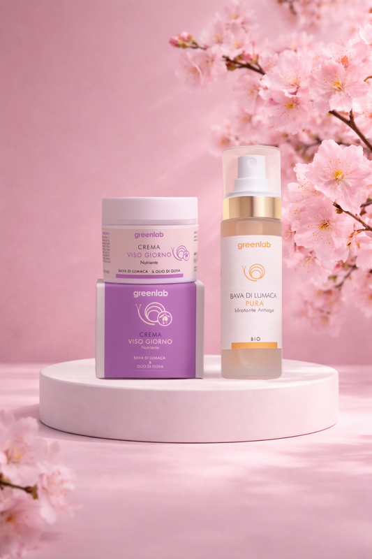 Young skin cream + pure slime serum