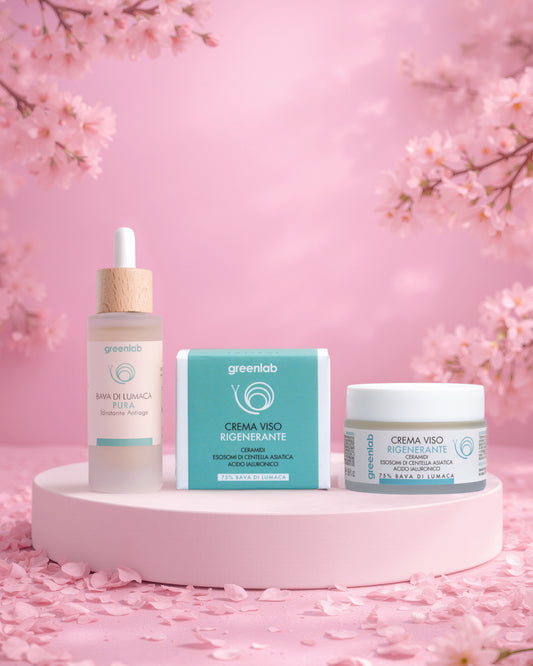 Crema viso Idratante e Rigenerante Antiage + Bava Pura al 100% - LA BASE DELLA SKIN CARE PER TUTTI I TIPI DI PELLE