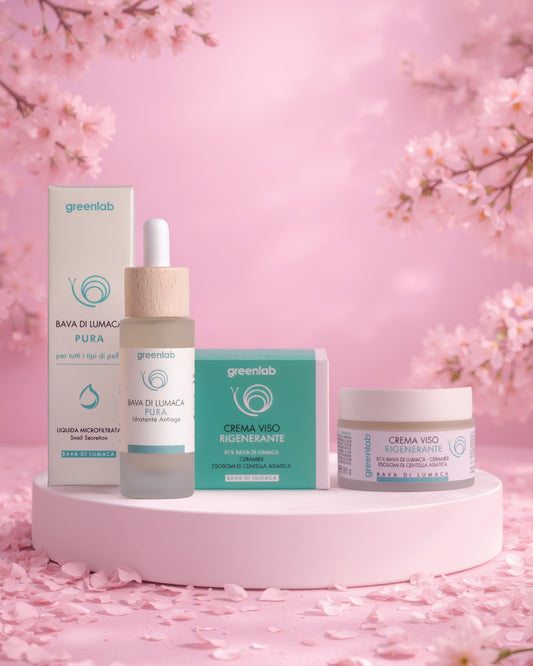 Crema viso Idratante e Rigenerante Antiage + Bava Pura al 100% - LA BASE DELLA SKIN CARE PER TUTTI I TIPI DI PELLE