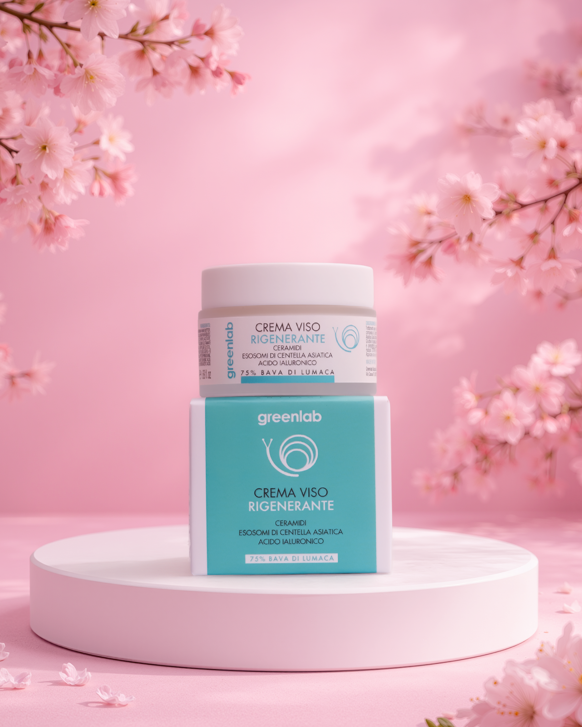 Crema Viso Rigenerante NUOVA FORMULA  con ESOSOMI di centella - riduce rughe e segni del tempo