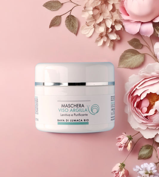 Maschera Viso Rigenerante con Bava di Lumaca - Pelle morbida, idratata e luminosa