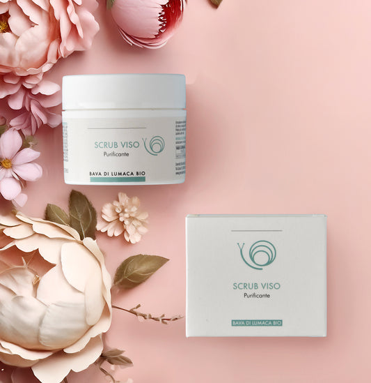 Scrub Viso Purificante - Rimuove impurità rendendo la pelle luminosa e fresca