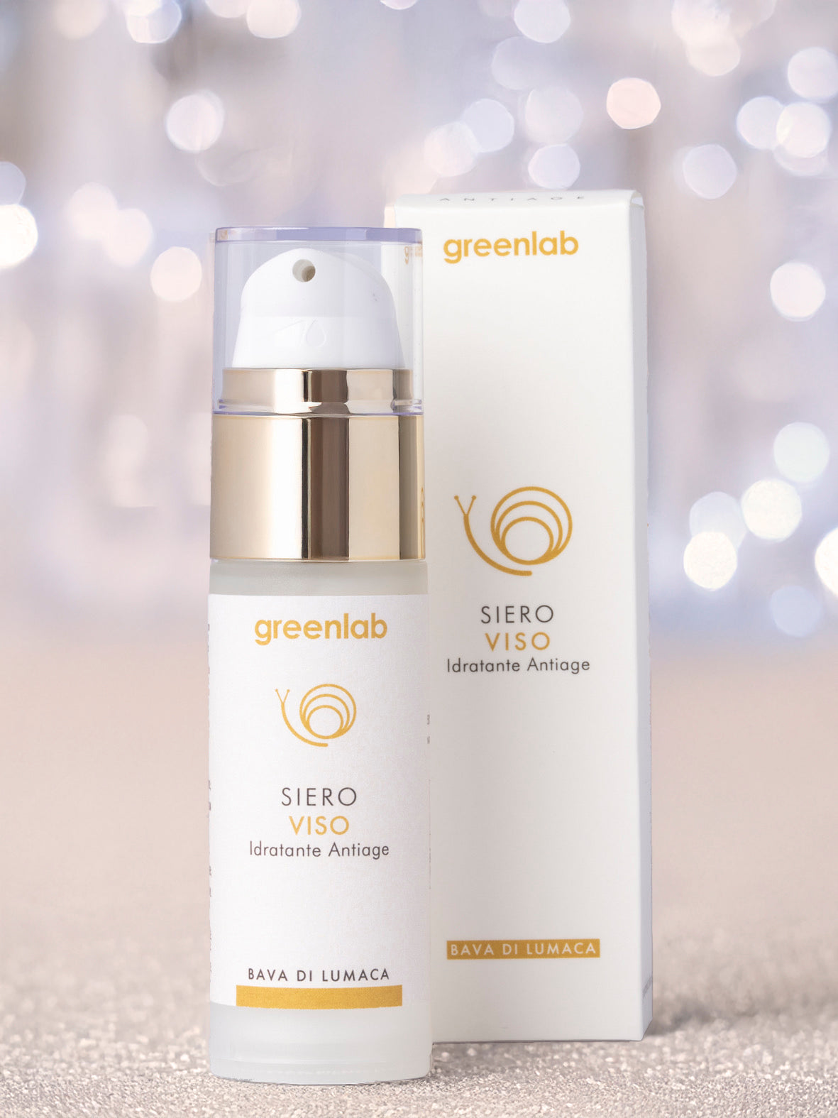 Siero viso idratante antiage - Rallenta l'invecchiamento cutaneo