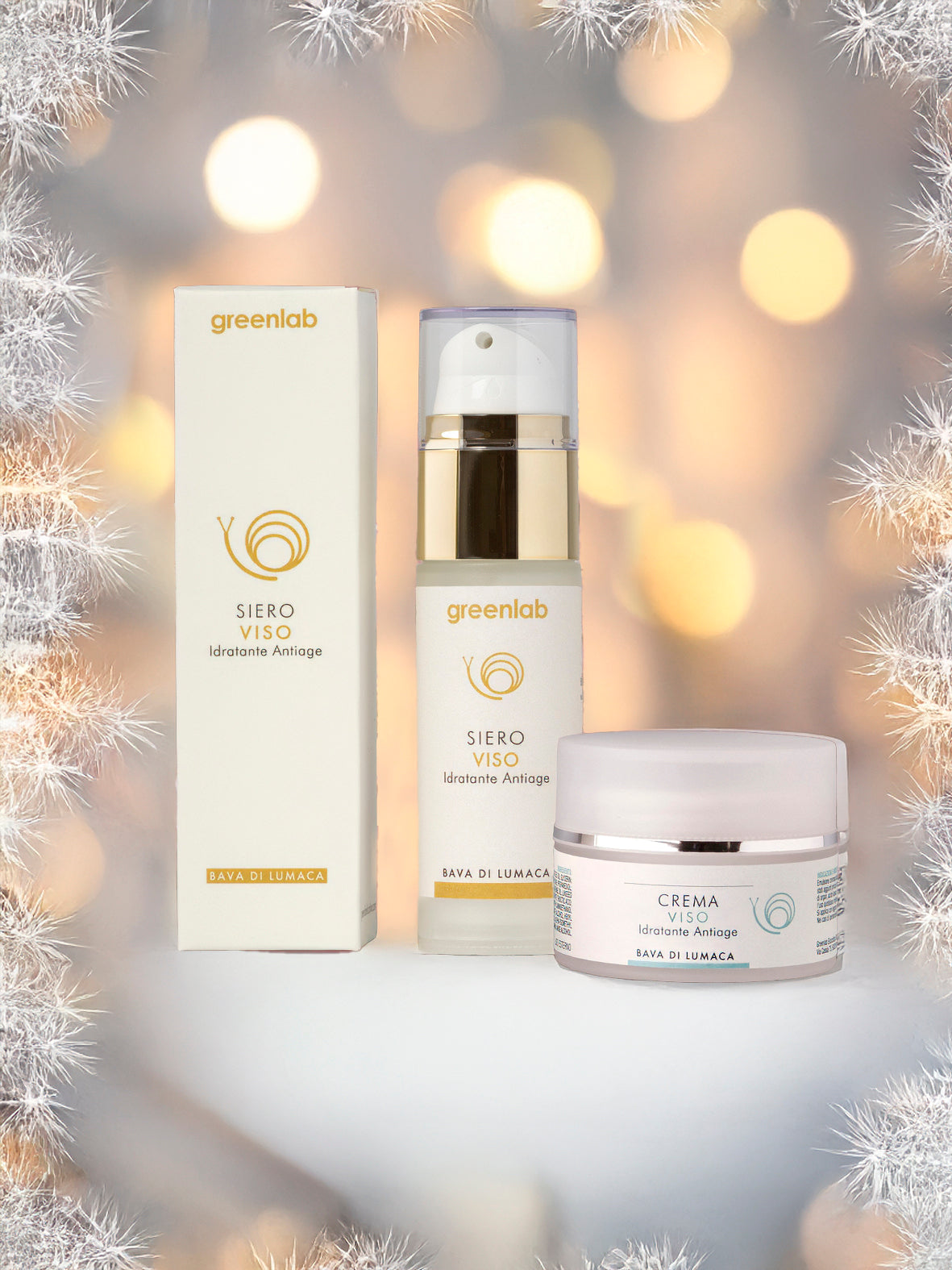 Crema Viso + Siero viso Antiage - Contrasta efficacemente i segni del tempo