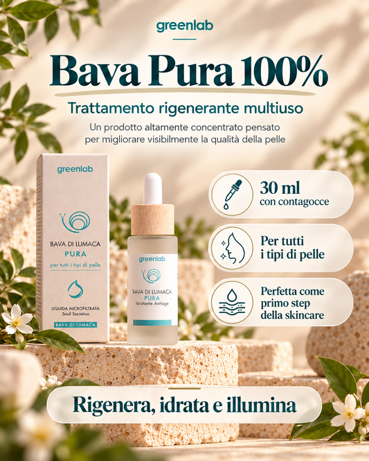 Bava di Lumaca Pura - Per tutti i problemi della pelle