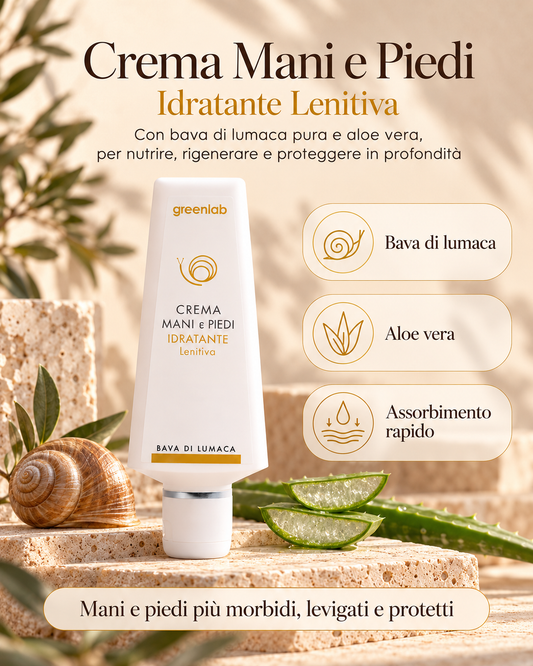 Crema Mani e Piedi Idratante Lenitiva – 100 ml