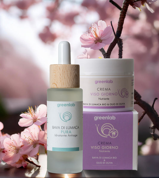 Young skin cream + pure slime serum