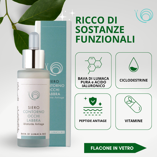 Siero viso + Contorno occhi labbra